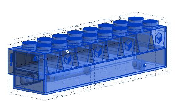 3D модели оборудования BlueBox для BIM.