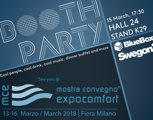 Blue Box на выставке Mostra Convegno Expocomfor в Милане